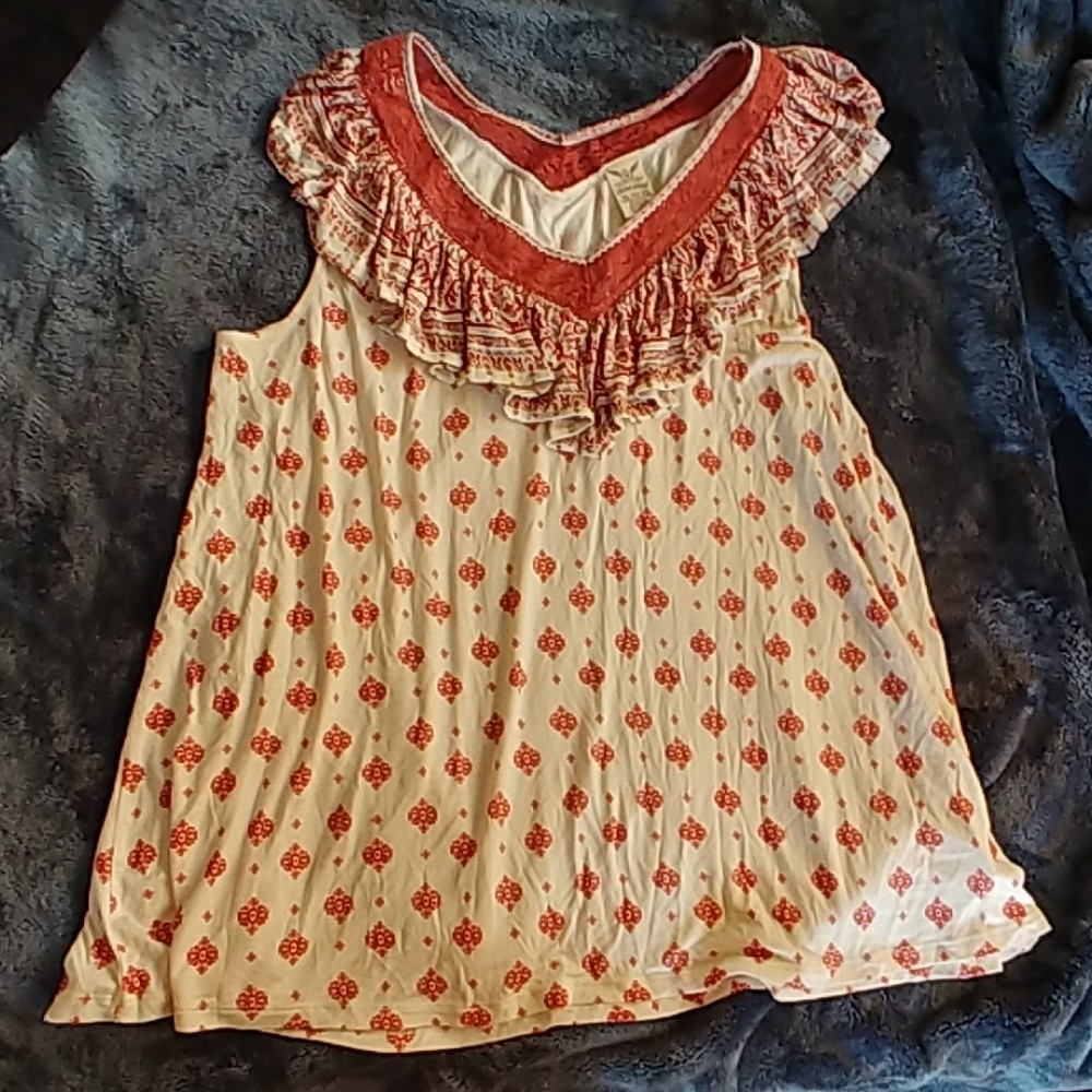 Faded Glory sleeveless blouse XL (16-18)